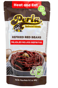 Perla Refried Red Beans (Frijoles Rojos Refritos) 14 oz