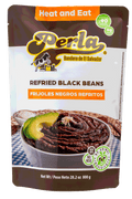 Perla Refried Black Beans (Frijoles Negros Refritos) 28.2 oz