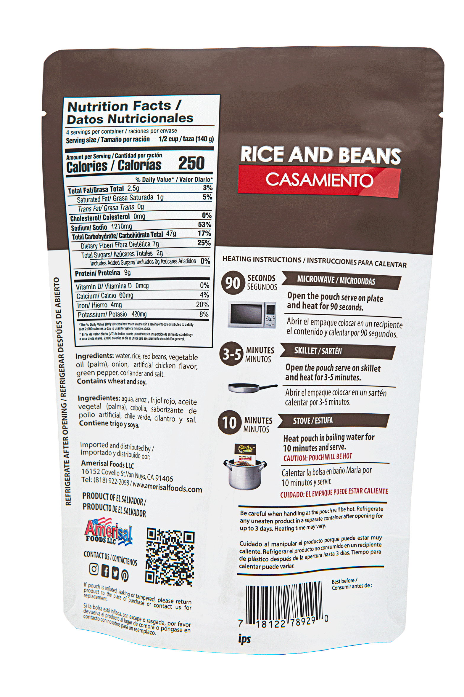 Perla Rice and Beans (Casamiento) 21.16 oz